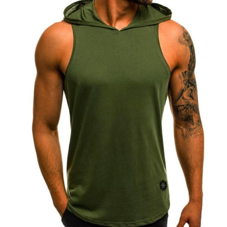 Tank Top Mit Kapuze Herren