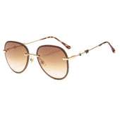 Ovale Sonnenbrille