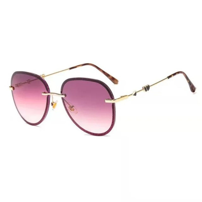 Ovale Sonnenbrille