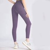 Glatte Damenleggings