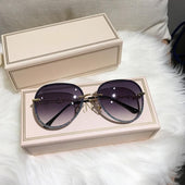 Ovale Sonnenbrille
