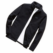 Herren-Fleece-Sweatshirt mit Patch-Bombardina.de