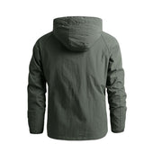 Herren-Übergangsjacke mit abnehmbarer Kapuze-Bombardina.de