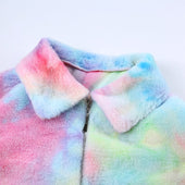 Damen-Fleece-Sweatshirt in Pastellfarben-Bombardina.de