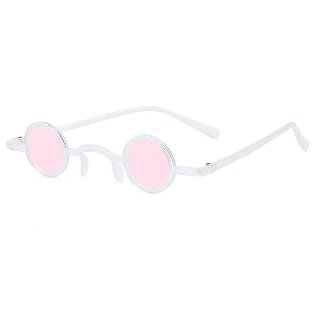 Sonnenbrille mit weißem Rahmen-Bombardina.de