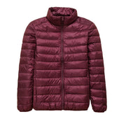 Einfarbige Herren-Winterjacke-Bombardina.de