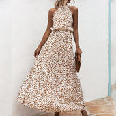 Maxikleid mit Leopardenmuster-Bombardina.de
