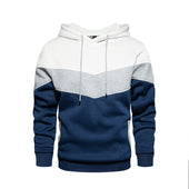 Herren-Kapuzenpullover mit horizontalen Streifen-Bombardina.de