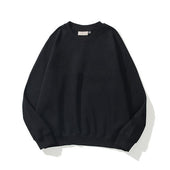 Einfarbiges Herren-Sweatshirt mit Reißverschluss-Bombardina.de