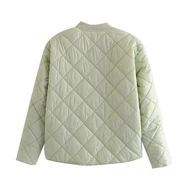 Damen Übergangsjacke mit Ziernähten- Bombardina.de