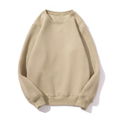 Einfarbiges Damen-Sweatshirt ohne Reißverschluss-Bombardina.de
