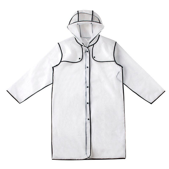 Damen Regenmantel transparent-Bombardina.de
