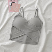 Damen-Tanktop mit Crossover-Front-Bombardina.de