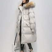 Damen Winterjacke mit Fell-Bombardina.de