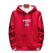 Herren-Sweatshirt ohne Reißverschluss mit der Aufschrift-Bombardina.de