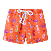 Badeshorts für Jungen mit dem Aufdruck-Bombardina.de