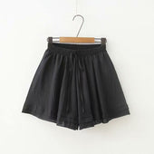 Damen-Shorts mit Paspel an der Taille-Bombardina.de