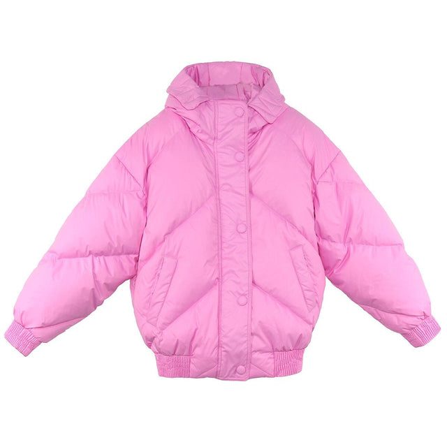 Damen Winterjacke mit Striemen-Bombardina.de