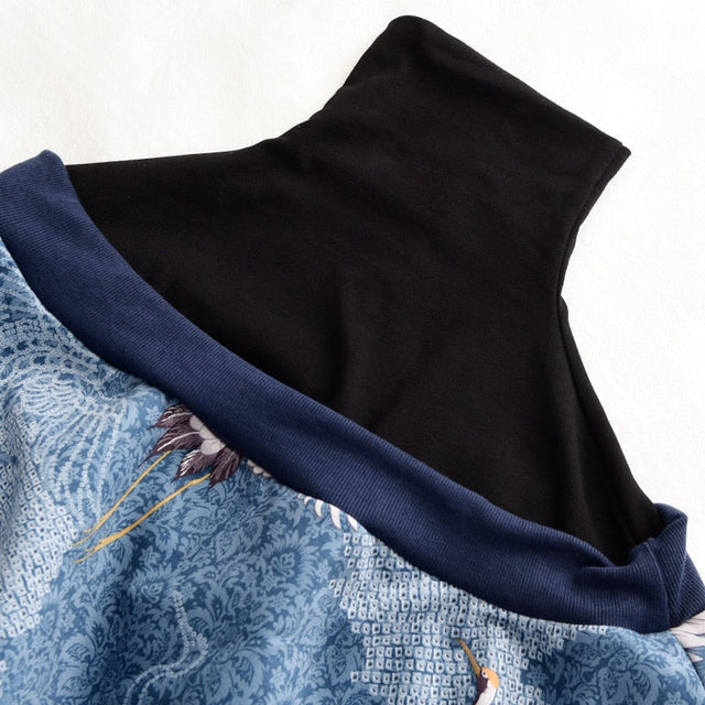 Damen-Sweatshirt ohne Reißverschluss mit Puffärmeln-Bombardina.de