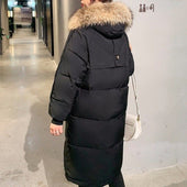 Damen Winterjacke mit Fell-Bombardina.de