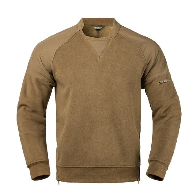 Herren-Fleece-Sweatshirt mit Tasche am Ärmel-Bombardina.de