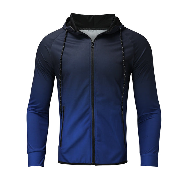 Herren-Sweatshirt mit Reißverschluss ombre-Bombardina.de