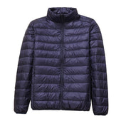 Einfarbige Herren-Winterjacke-Bombardina.de