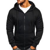 Herren-Hoodie mit Reißverschluss-Bombardina.de