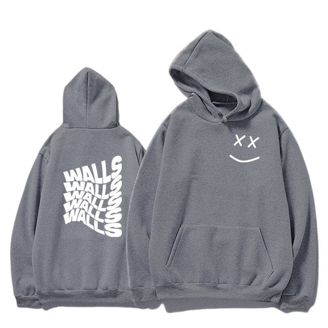 Herren-Hoodie mit Aufschrift auf der Rückseite-Bombardina.de