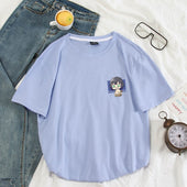 Herren T-Shirt mit kleinem Aufdruck-Bombardina.de