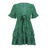 Minikleid mit Tupfen-Bombardina.de