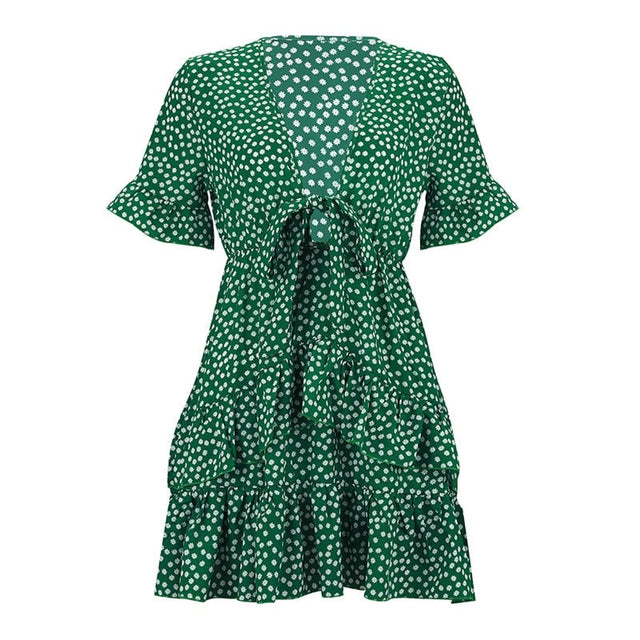 Minikleid mit Tupfen-Bombardina.de