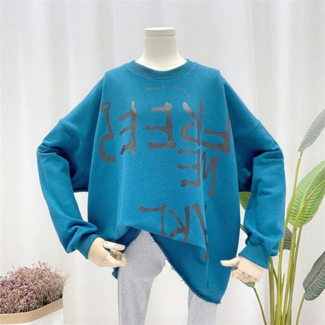 Offenes Damen-Sweatshirt mit Cartoon-Motiv-Bombardina.de