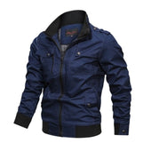 Herren-Übergangsjacke mit Taschen-Bombardina.de