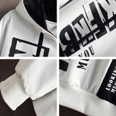 Zweifarbiger Herren-Hoodie-Bombardina.de