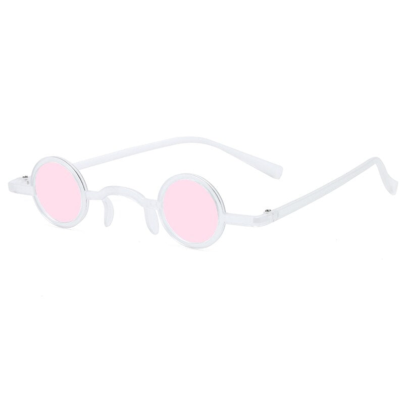 Sonnenbrille mit weißem Rahmen-Bombardina.de