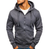 Herren-Hoodie mit Reißverschluss-Bombardina.de