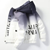 Übergangsjacke für Herren mit dem Motiv ombre-Bombardina.de