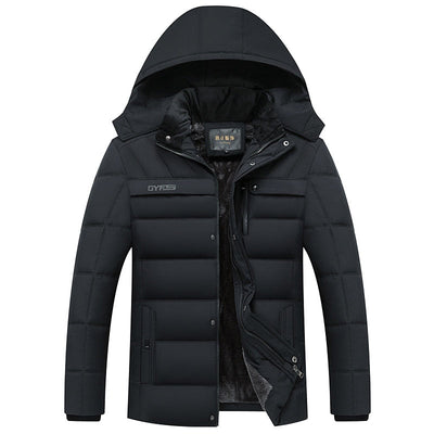 Herren Winterjacke mit Kapuze-Bombardina.de