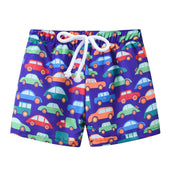 Badeshorts für Jungen mit dem Aufdruck-Bombardina.de