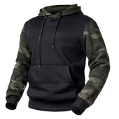 Herren-Kapuzenpullover mit moro-Bombardina.de-Finish