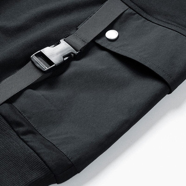 Herren-Sweatshirt ohne Reißverschluss mit Seitentaschen-Bombardina.de