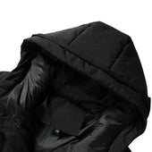 Herren Winterjacke mit Patch auf dem Ärmel-Bombardina.de