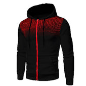 Herren-Kapuzenpullover mit Tupfendruck-Bombardina.de