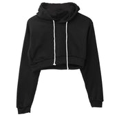 Kurz geschnittener Hoodie für Damen-Bombardina.de