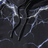 Herren Hoodie mit Blitz-Bombardina.de