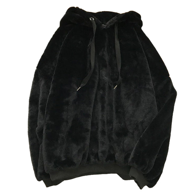 Damen-Fleece-Sweatshirt mit Kapuze-Bombardina.de