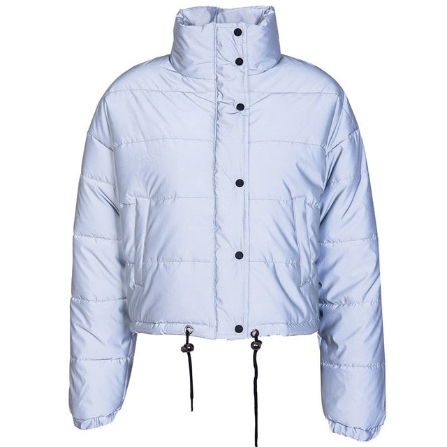 Reflektierende Winterjacke für Damen-Bombardina.de