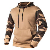 Herren-Kapuzenpullover mit moro-Bombardina.de-Finish