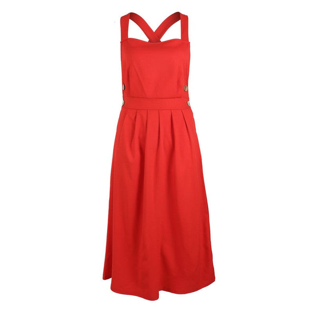 Midikleid mit Rückenausschnitt-Bombardina.de